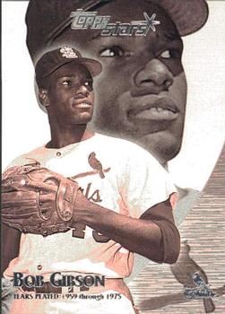 2000 Topps Stars - Pre-Production Samples #PP1 Bob Gibson Front