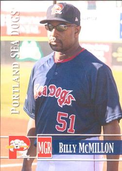 2014 Grandstand Portland Sea Dogs #NNO Billy McMillon Front