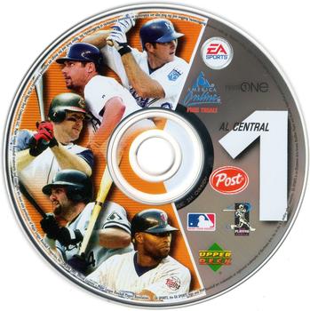 2003 Post Major League Baseball CD-ROM #CD#1 AL Central Front