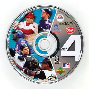 2003 Post Major League Baseball CD-ROM #CD#4 NL East Front