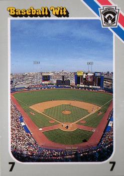 1990 Interpretive Marketing Baseball Wit #16 Shea Stadium Front