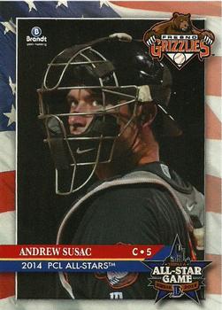 2014 Brandt Pacific Coast League All-Stars #26 Andrew Susac Front