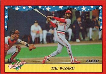 1988 Fleer - World Series Glossy #4 The Wizard Front