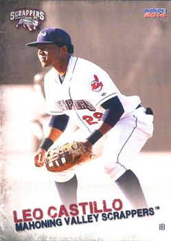 2014 Choice Mahoning Valley Scrappers #4 Leo Castillo Front