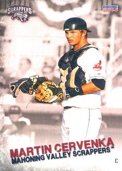 2014 Choice Mahoning Valley Scrappers #5 Martin Cervenka Front