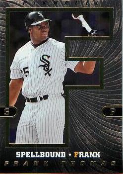 1997 New Pinnacle - Spellbound #1FT Frank Thomas Front