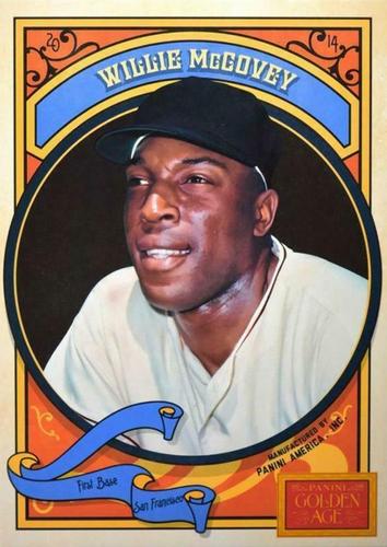 2014 Panini Golden Age - 5x7 Box Toppers #4 Willie McCovey Front