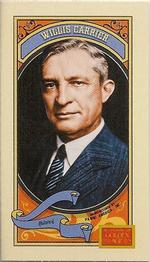 2014 Panini Golden Age - Mini Hindu Brown Back #17 Willis Carrier Front