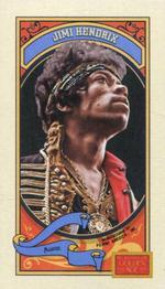 2014 Panini Golden Age - Mini Hindu Brown Back #105 Jimi Hendrix Front
