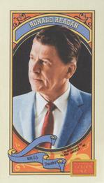 2014 Panini Golden Age - Mini Hindu Brown Back #119 Ronald Reagan Front