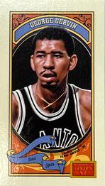 2014 Panini Golden Age - Mini Hindu Brown Back #143 George Gervin Front