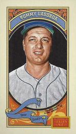 2014 Panini Golden Age - Mini Hindu Red Back #66 Tommy Lasorda Front