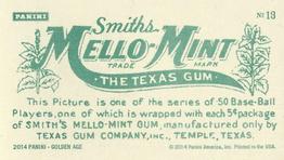 2014 Panini Golden Age - Mini Smith's Mello Mint #13 John Pemberton Back