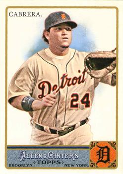 2011 Topps Allen & Ginter - Glossy #10 Miguel Cabrera Front