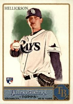 2011 Topps Allen & Ginter - Glossy #20 Jeremy Hellickson Front