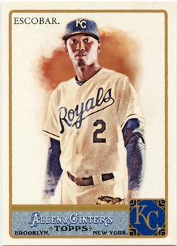 2011 Topps Allen & Ginter - Glossy #58 Alcides Escobar Front