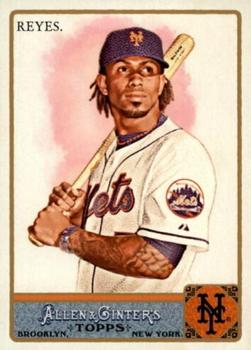 2011 Topps Allen & Ginter - Glossy #75 Jose Reyes Front