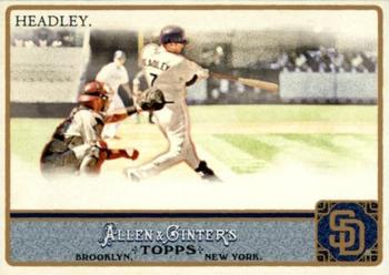 2011 Topps Allen & Ginter - Glossy #76 Chase Headley Front