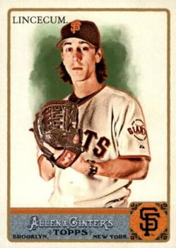 2011 Topps Allen & Ginter - Glossy #170 Tim Lincecum Front