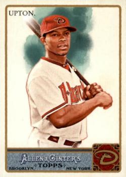 2011 Topps Allen & Ginter - Glossy #185 Justin Upton Front
