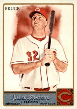 2011 Topps Allen & Ginter - Glossy #197 Jay Bruce Front