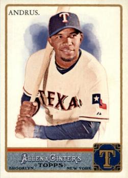2011 Topps Allen & Ginter - Glossy #214 Elvis Andrus Front