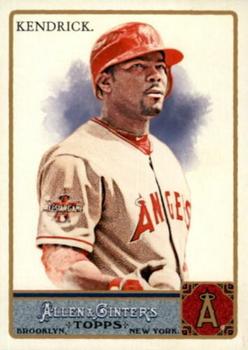 2011 Topps Allen & Ginter - Glossy #258 Howie Kendrick Front