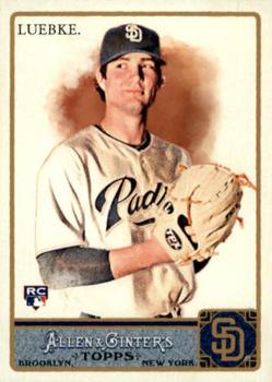 2011 Topps Allen & Ginter - Glossy #286 Cory Luebke Front