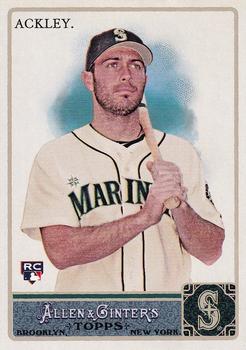 2011 Topps Allen & Ginter - Glossy Rookie #AGS2 Dustin Ackley Front