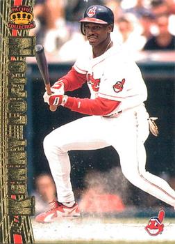 1997 Pacific Crown Collection #73 Kenny Lofton Front