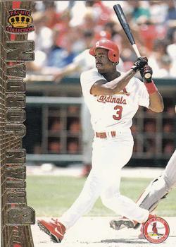 1997 Pacific Crown Collection #411 Brian Jordan Front
