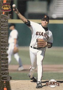 1997 Pacific Crown Collection #443 Osvaldo Fernandez Front