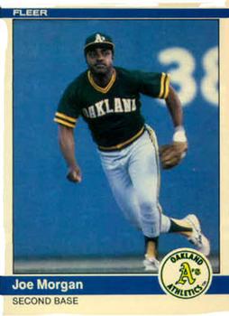 1984 O-Pee-Chee Joe Morgan Oakland Athletics #210
