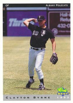 1993 Classic Best Albany Polecats #5 Clayton Byrne Front