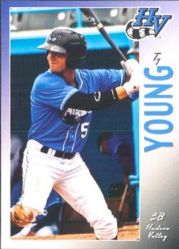 2013 Grandstand Hudson Valley Renegades #35 Ty Young Front