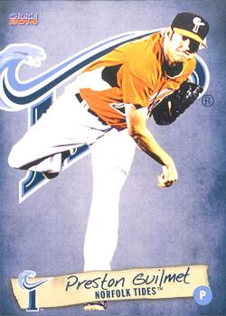 2014 Choice Norfolk Tides #8 Preston Guilmet Front