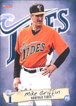 2014 Choice Norfolk Tides #14 Mike Griffin Front