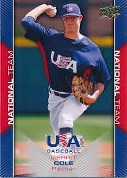 2009 Upper Deck USA Baseball Box Set #USA-8 Gerrit Cole Front