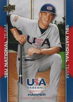 2009 Upper Deck USA Baseball Box Set #USA-30 Bryce Harper Front