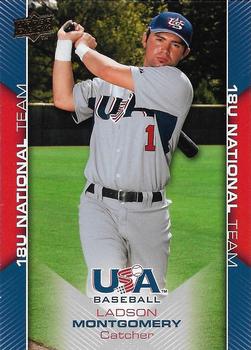 2009 Upper Deck USA Baseball Box Set #USA-34 Ladson Montgomery Front