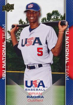 2009 Upper Deck USA Baseball Box Set #USA-36 Brian Ragira Front