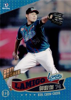 2011 CPBL #057 Chun-Chieh Kuo Front