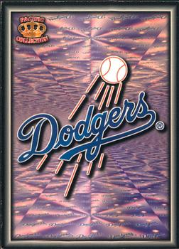1996 Pacific Prism - Team Logos #PB-11 Los Angeles Dodgers Front