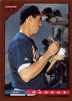 1996 Score - Dugout Collection (Series Two) #1 Greg Maddux Front