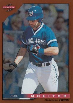 1996 Score - Dugout Collection (Series Two) #8 Paul Molitor Front