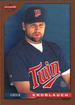 1996 Score - Dugout Collection (Series Two) #10 Chuck Knoblauch Front