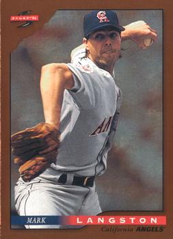1996 Score - Dugout Collection (Series Two) #16 Mark Langston Front
