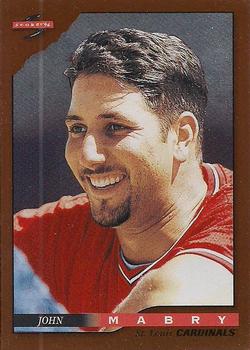 1996 Score - Dugout Collection (Series Two) #18 John Mabry Front