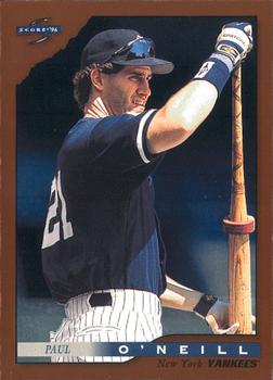 1996 Score - Dugout Collection (Series Two) #21 Paul O'Neill Front