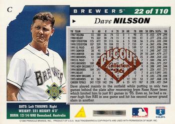 1996 Score - Dugout Collection (Series Two) #22 Dave Nilsson Back